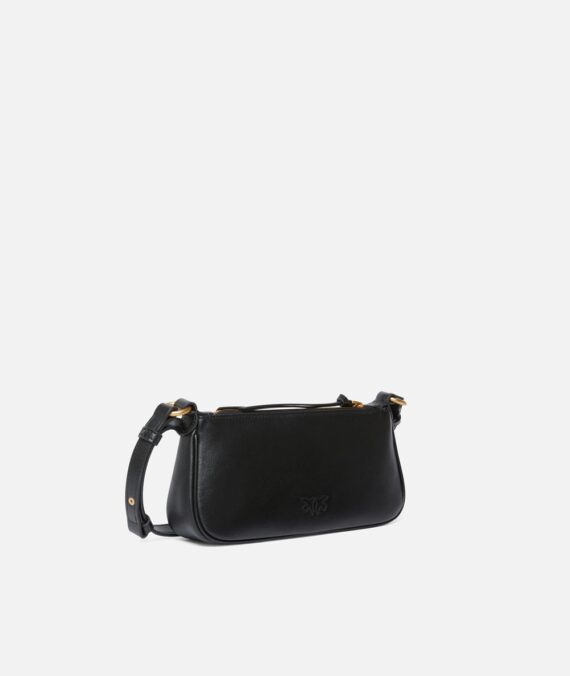 Borsa a tracolla Mini Half Moon in pelle