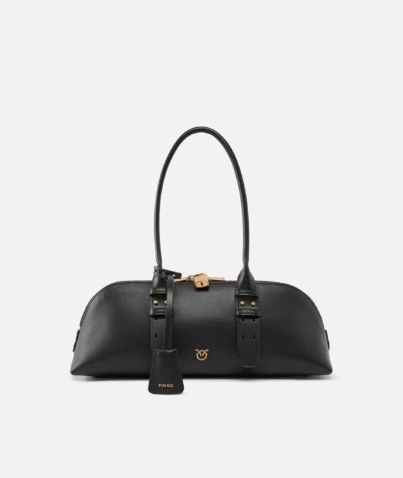 Borsa grande a spalla Escape Bag Horizontal in pelle