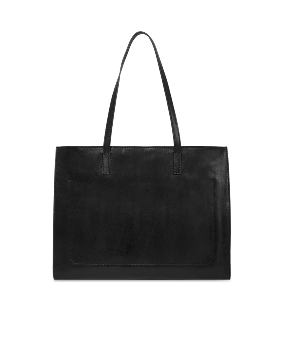 Borsa shopper in pelle - immagine 2