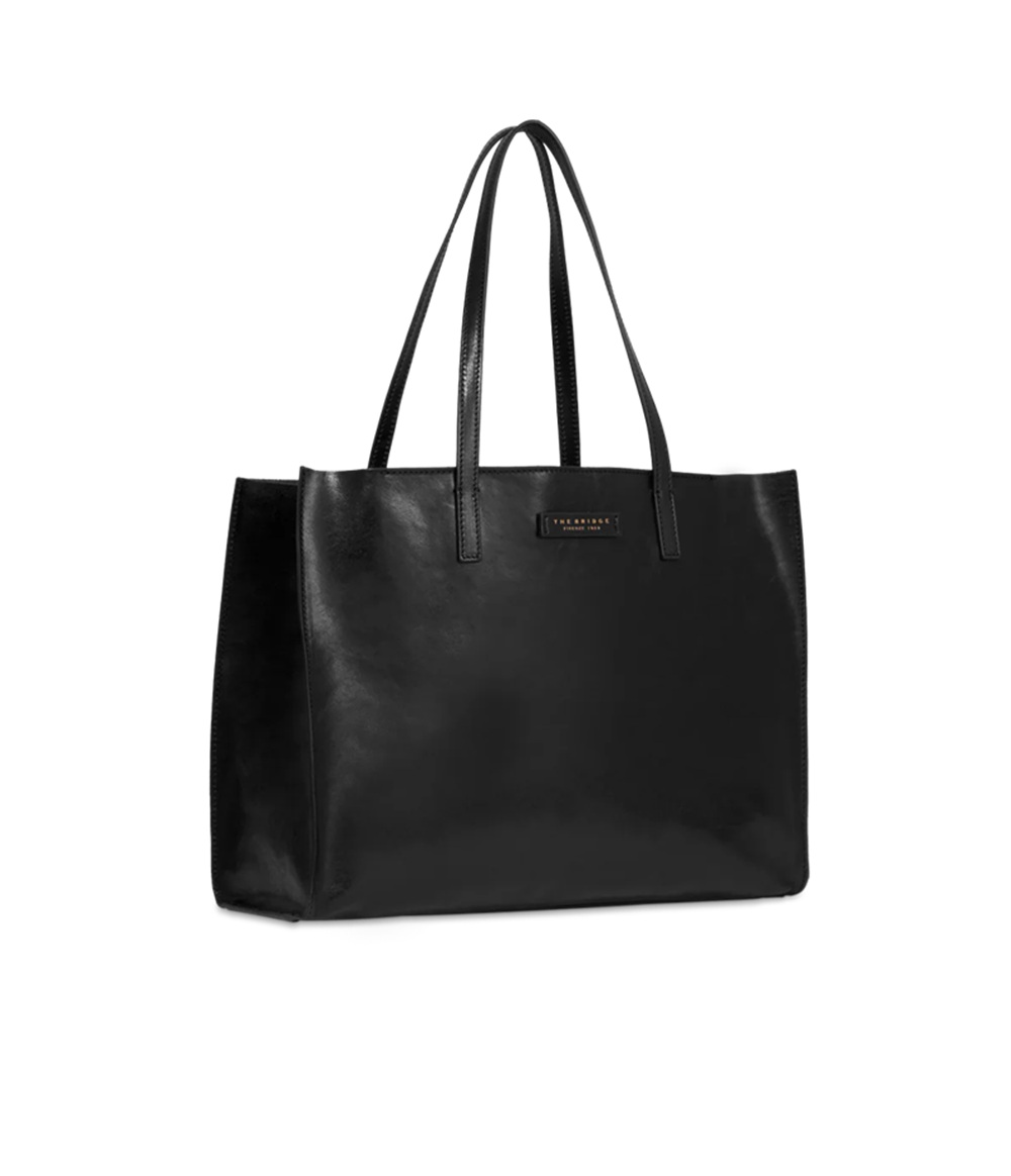Borsa shopper in pelle - immagine 3