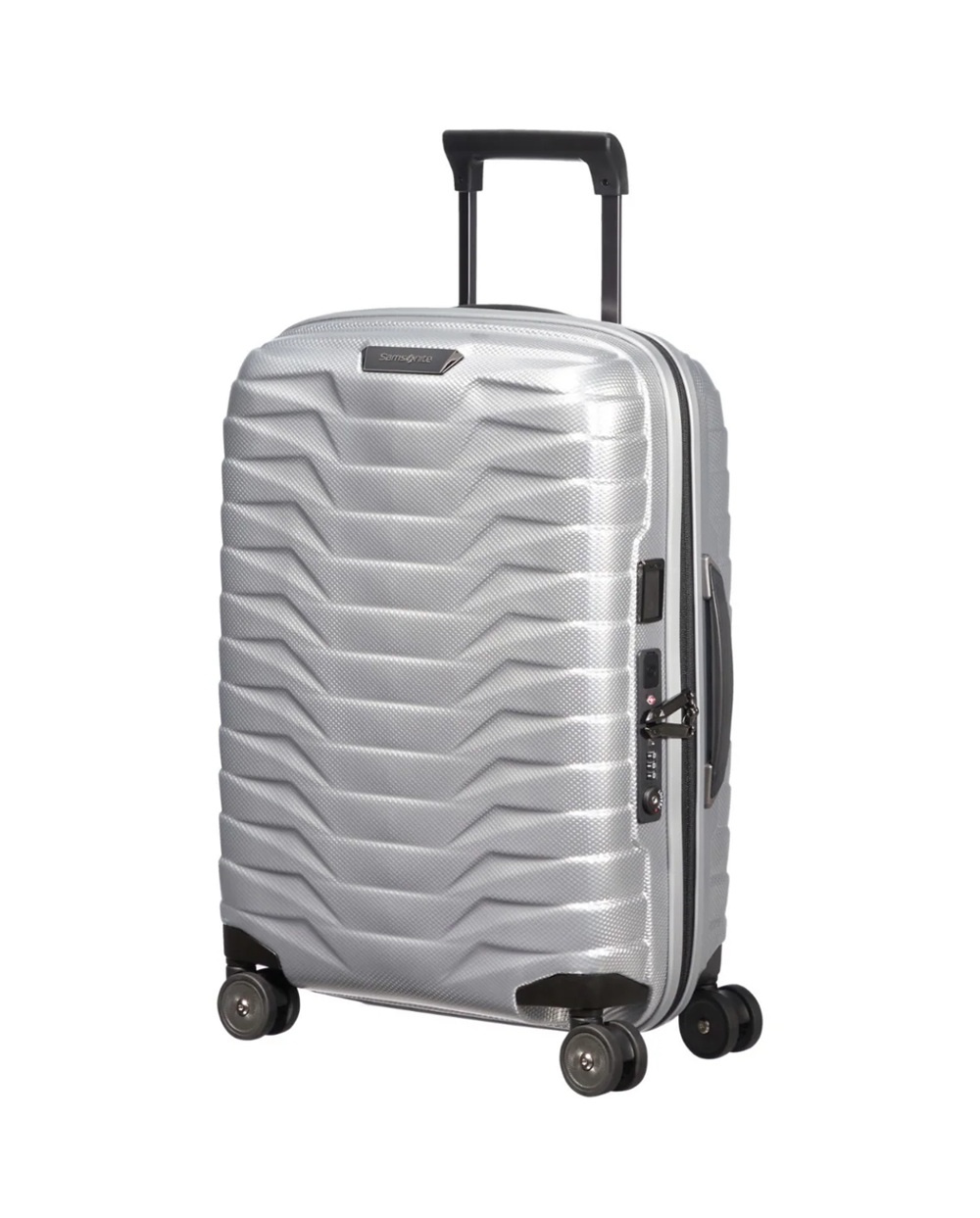 Proxis Trolley espandibile 55cm, ARGENTO - immagine 3