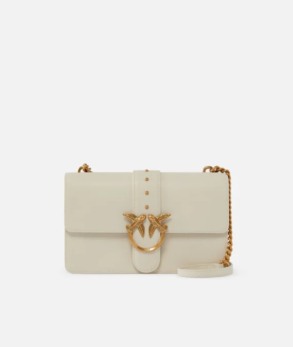 Borsa a tracolla media Love Bag in pelle
