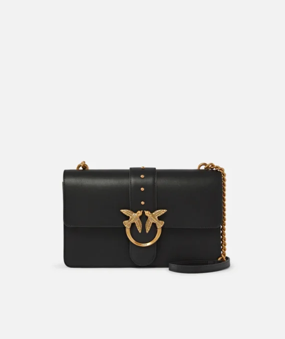 Borsa a tracolla media Love Bag in pelle