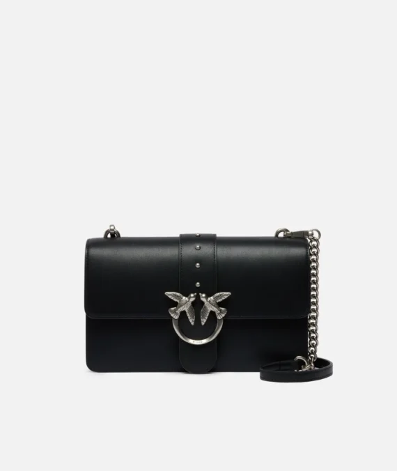 Borsa a tracolla media Love Bag in pelle