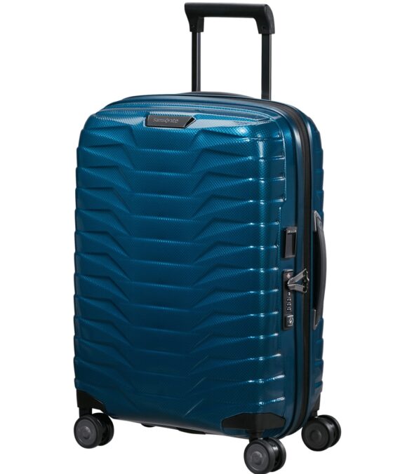 Proxis Trolley espandibile (4 ruote) 55cm, PETROL BLUE