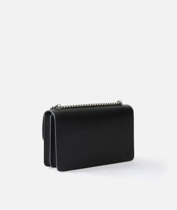 Borsa a tracolla media Love Bag in pelle liscia