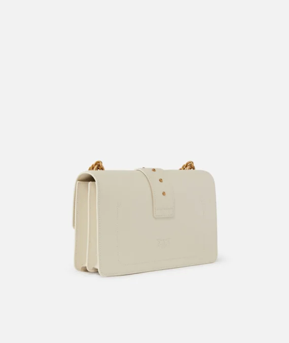 Borsa a tracolla media Love Bag in pelle