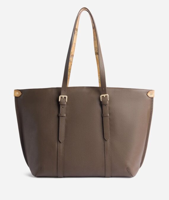 Borsa shopper in pelle Montana Sequoia