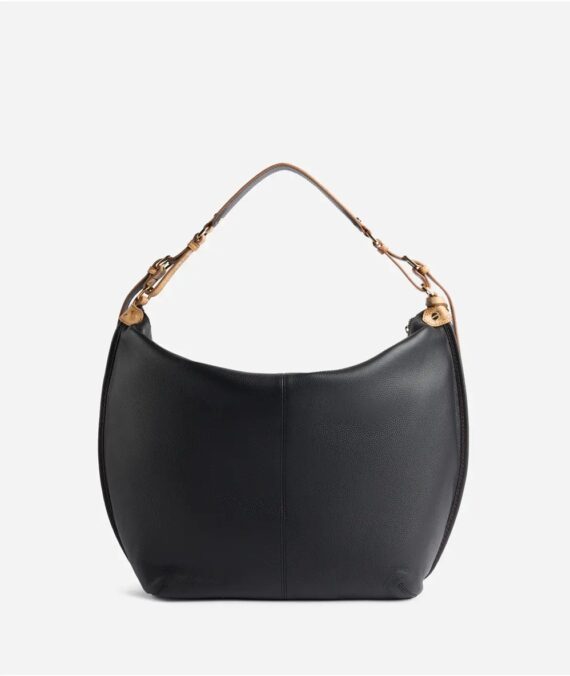 Borsa a tracolla morbida in pelle Montana Sequoia