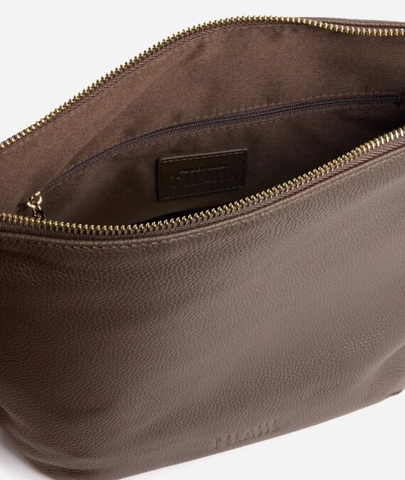 Borsa a tracolla Montana in pelle sequoia