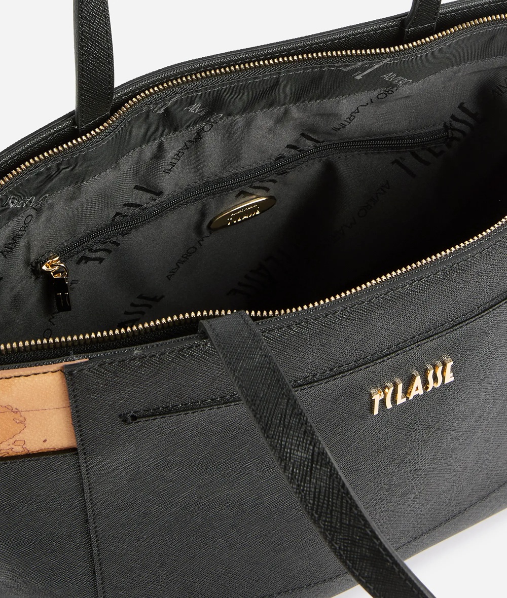Borsa shopper grande West City nera - immagine 3