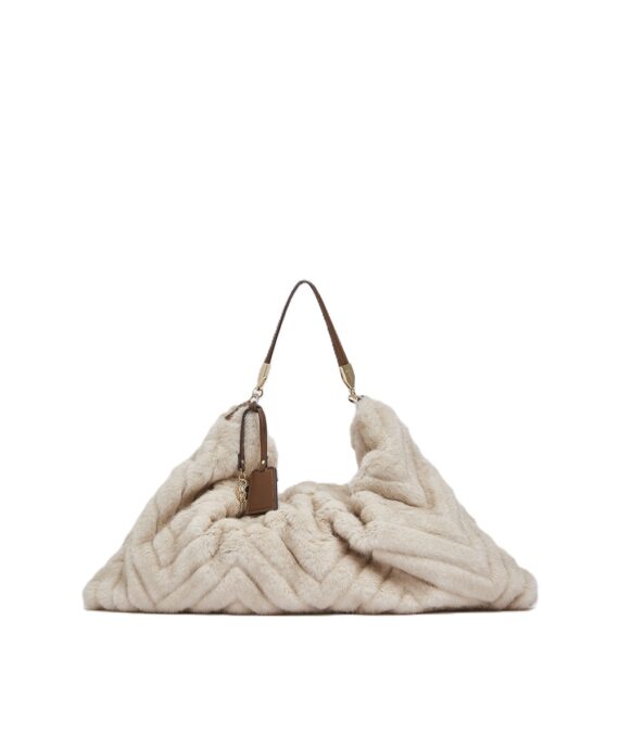 Borsa grande in pelliccia Liu Jo