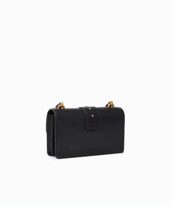 Borsa a tracolla Mini Love Bag One in pelle con fibbia gioiello