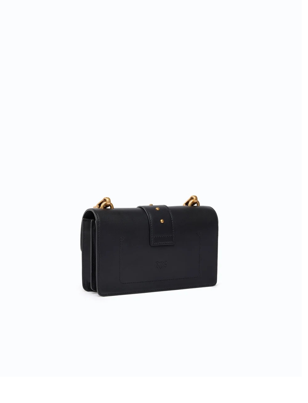 Borsa a tracolla Mini Love Bag One in pelle con fibbia gioiello - immagine 2