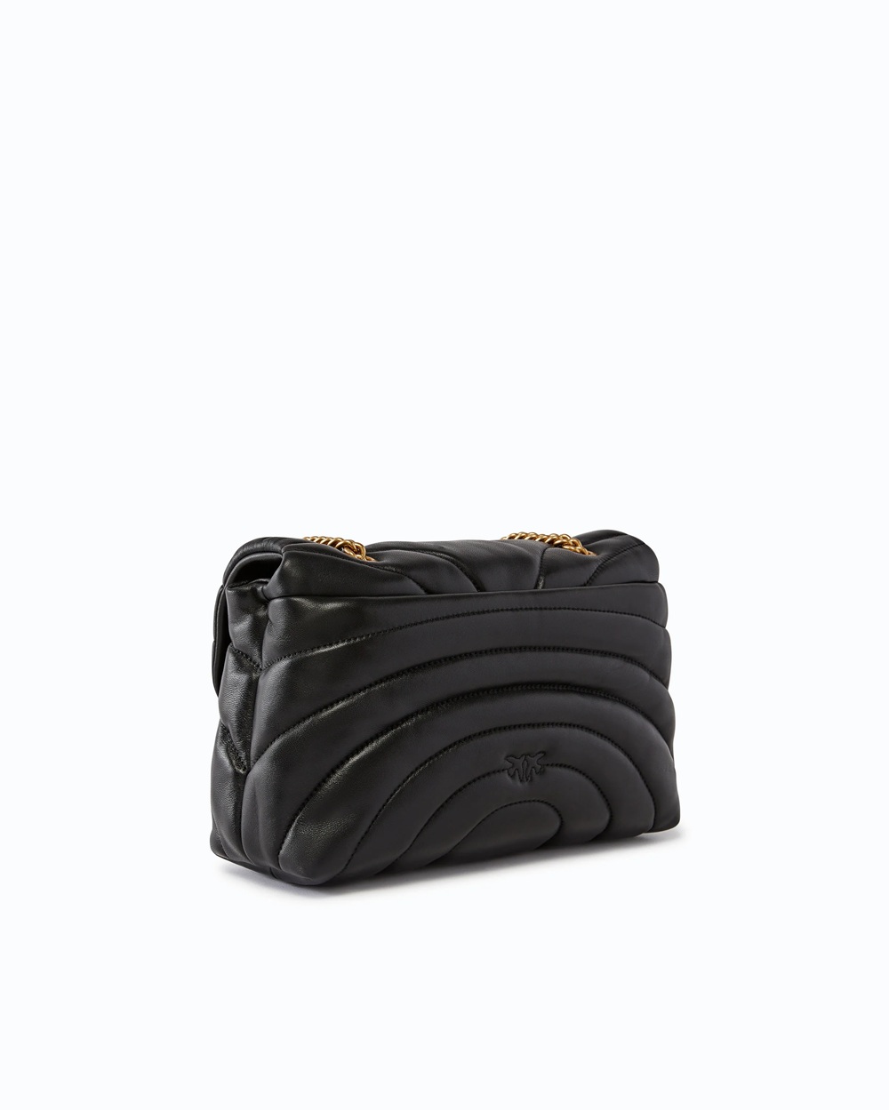 Borsa a tracolla grande Love Bag Puff trapunta farfalla - immagine 2