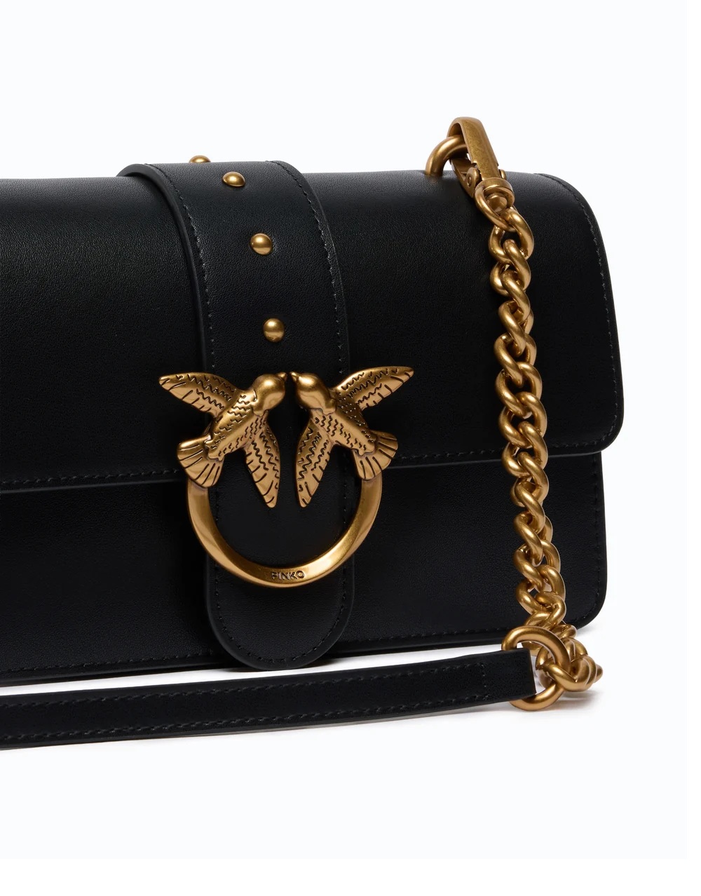 Borsa a tracolla piccola Love Bag One in pelle - immagine 3