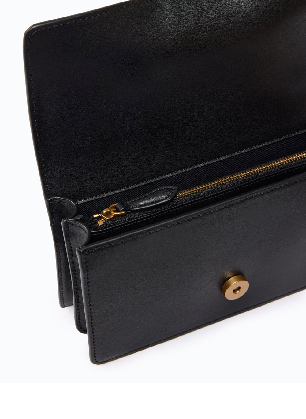 Borsa a tracolla Mini Love Bag One in pelle con fibbia gioiello - immagine 4