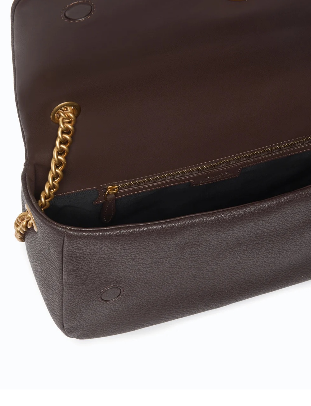 Borsa a tracolla media Love Bag Click Soft Horizontal in pelle fiore - immagine 4