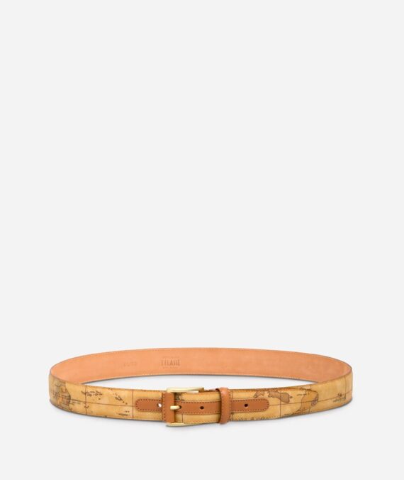 Cintura Geo Classic con dettagli in pelle