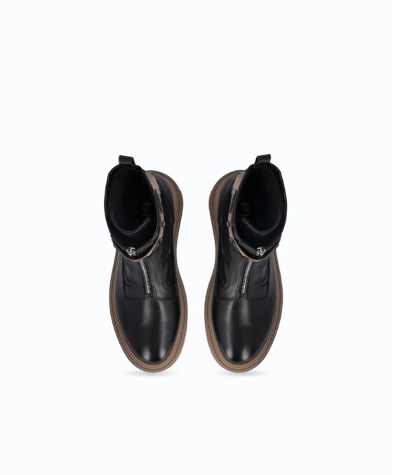 Stivali platform con logo lettering PINKO